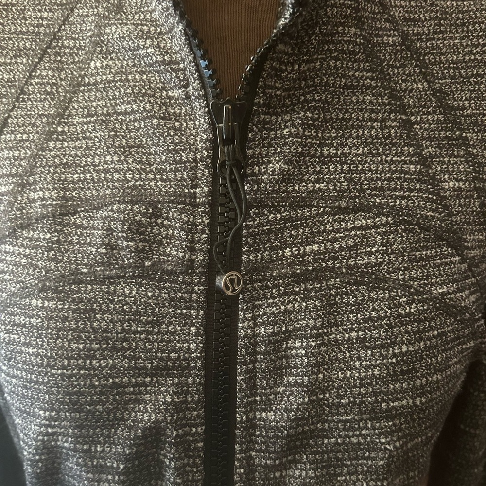 Lululemon Coco Pique Black White Define Classic Jacket, 10, Pristine! - Picture 4 of 13